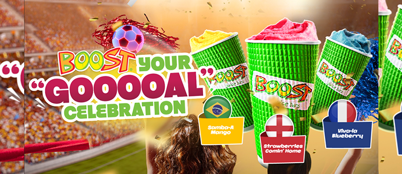Boost your goal celebration with our LIMITED EDITION drinks!